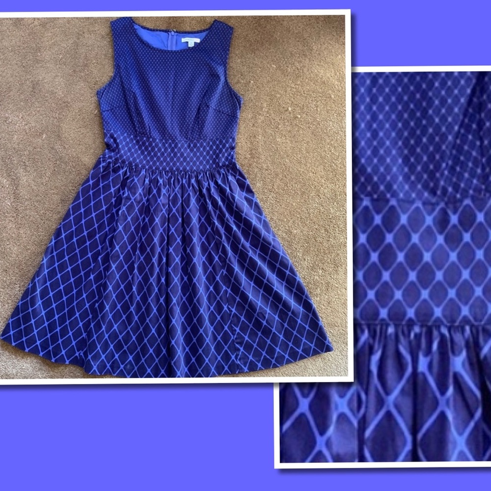 FINAL PRICE Isaac Mizrahi Live Cornflower Blue Swing Dress!